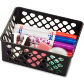 Officemate Medium Stackable Supply Basket Black