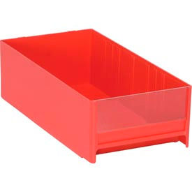 Quantum Patient Drawer IDR204 - Red 5-5/8""W x 11""D x 3-5/16""H