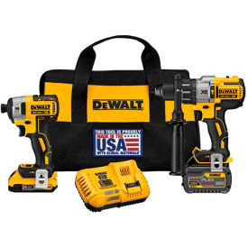 DeWalt DCK299D1T1 Flexvolt Hammer Drill & Impact Kit DCD996 & DCF887