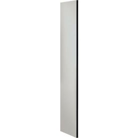 Side Panel 33333 - for 18""D Designer Wood Locker without Sloping Hood Gray