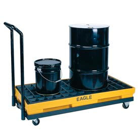 Eagle 1637 Spill Control Cart - Mobile Spill Control Platform - 2000 Lb. Capacity