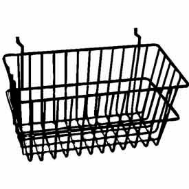 12""W X 6""D X 6""H Narrow Basket - Semi-Gloss Epoxy Chrome