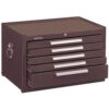 Kennedy® 285XB Signature Series 27""W X 18""D X 16-5/8""H 5 Drawer Brown Mechanics Chest