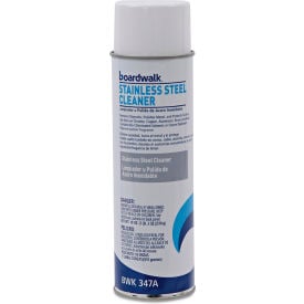 Boardwalk® Stainless Steel Cleaner & Polish Lemon 18 oz Aerosol Spray 12/case