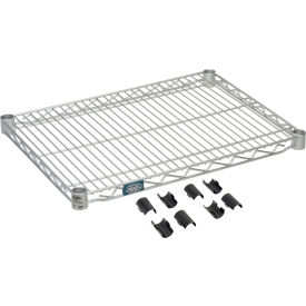 Nexel® S1824EP Nexelate® Wire Shelf 24""W x 18""D