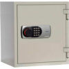Phoenix Safe Olympian Digital Fire Resistant Safe 1.3 cu ft Off-White Steel