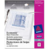 Avery® Top Loading Sheet Protector 8-1/2""W x 11""H Polyproplene Clear 50/PK