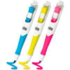 Post-It® Flag Highlighters 3/8""W x 1-3/4""L Assorted Colors (Blue Pink Yellow)