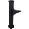 Mayne Manchester Mailbox Post 5852-B - 58""H Black