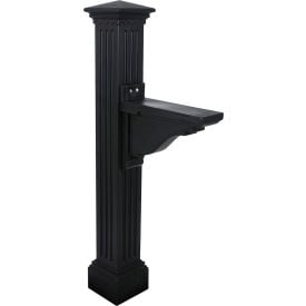 Mayne Manchester Mailbox Post 5852-B - 58""H Black