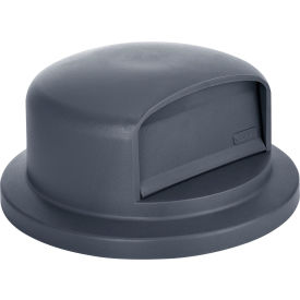 Global Industrial™ Plastic Trash Can Dome Lid - 44 Gallon Gray