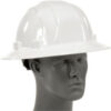ERB® Omega II® Full Brim Hard Hat 6-Point Mega Ratchet® Suspension White