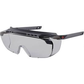 Ergodyne® Skullerz OSMIN-AFAS Half Frame Safety Glasses Indoor/Outdoor Lens Matte Black Frame