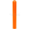 Eagle Ribbed Bollard Post Sleeve 8"" Orange 1738-RG