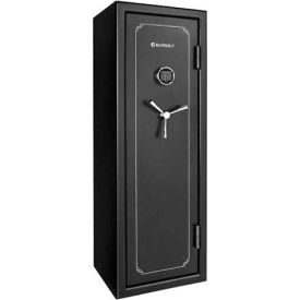 Barska FV-1000 Fire Safe Vault With Electronic Lock AX12216 40-Min Fire Rated 20""x18""x59-1/16"" Black