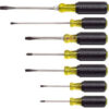 Klein Tools® 7 Piece Cushion-Grip Screwdriver Set 85076