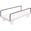 Global Industrial™ 12"" Upright Frame for 60""L Adjustable Panel Truck - Sold In Pairs