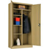 Global Industrial™ Combination Storage Cabinet 36""W x 18""D x 72""H Tan Unassembled