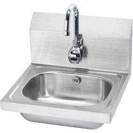 Krowne® HS-11 16"" Wide Hand Sink with Electronic Faucet Electronic Sensor