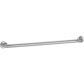 Global Industrial™ Straight Grab Bar Peened Stainless Steel - 36""W x 1-1/2"" Dia.