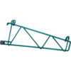 Quantum 24""W Shelf Double Cantilever Steel Light Green Proform