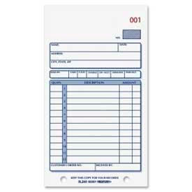 Rediform® Sales Book 2-Part Carbonless 3-5/8"" x 6-3/8"" 50 Sets/Book