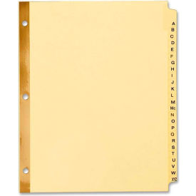 Avery Laminated Tab Divider Printed A to Z 8.5""x11"" 25 Tabs Buff/Buff