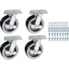 Replacement 8"" x 3"" Caster Kit for Global Industrial™ Gantry Cranes Set of 4