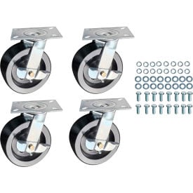 Replacement 8"" x 3"" Caster Kit for Global Industrial™ Gantry Cranes Set of 4