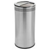Precision® Stainless Steel Imprinted Trash & Recycling Can 20 Gallon