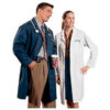 Unisex Lab Coat - Navy M
