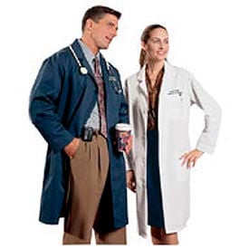 Unisex Lab Coat - Navy M