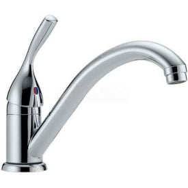 Delta 101-DST Classic Single Handle Kitchen Faucet Chrome