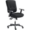 Interion® Big & Tall Manager Chair With High Back & Adjustable Arms Fabric Black