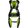 Miller® H700 Construction Comfort Harness Quick Connect Buckle Back Front & Side D-RingL/XL