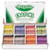 Crayola® Large Crayons Classpack 8 Colors 400/Box