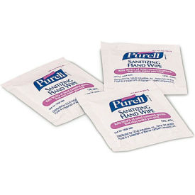 Purell Sanitizing Hand Wipes 5"" x 7"" 100 Wipes/Box 10/Case - GOJ902210CT