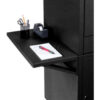 Side Shelf Kit For Global Industrial™ Computer Cabinet Black Set of 2