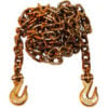 Advantage Grade 70 Transport Binder Chain G70BC375X16 - 3/8"" Dia. - 6600 Lb. Cap. - 16' Box/Bag