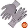 Ergodyne® Proflex 7030 Cut Resistant Gloves Polyurethane Coated ANSI A3 XL Gray 12 Pairs