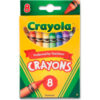 Crayola® Classic Crayons Nontoxic Assorted 8/Box