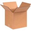 Global Industrial™ Cube Cardboard Corrugated Boxes 8""L x 8""W x 8""H Kraft