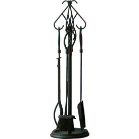 Pleasant Hearth Gothic 5-Piece Fireplace Toolset 666