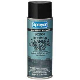 Sprayon El2001 Electronic Contact Cleaner & Protectant 16 oz. Aerosol Can - S02001000