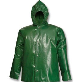 Tingley® J22168 Iron Eagle® Storm Fly Front Hooded Jacket Green Large