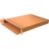 Global Industrial Side Loading Cardboard Corrugated Boxes 36""L x 5""W x 48""H Kraft