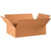 Global Industrial™ Flat Cardboard Corrugated Boxes 22""L x 14""W x 6""H Kraft