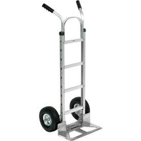 Global Industrial™ Aluminum Hand Truck - Double Handle - Pneumatic Wheels