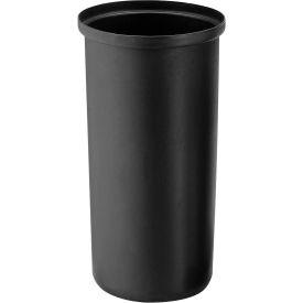 Global Industrial™ Rigid Plastic Liner For Aluminum Trash Can 20 Gallon Black