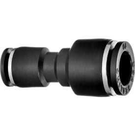 Push to Connect Tube Fitting - Nylon Plastic - Straight Reducer - 3/8"" Tube OD x 1/4"" Tube OD